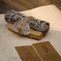 Sage, Palo Santo & Crystal Set