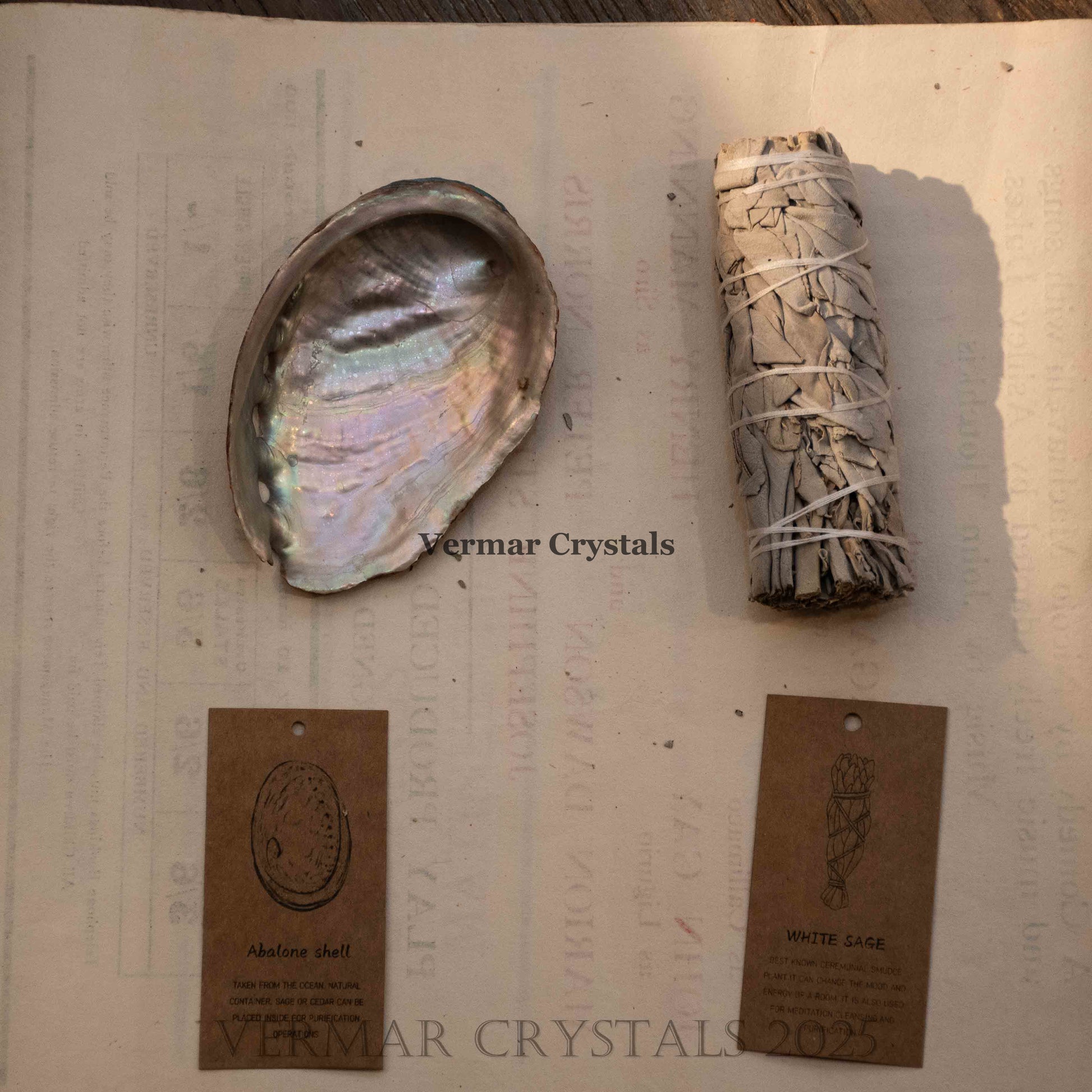 Abalone Shell & Sage