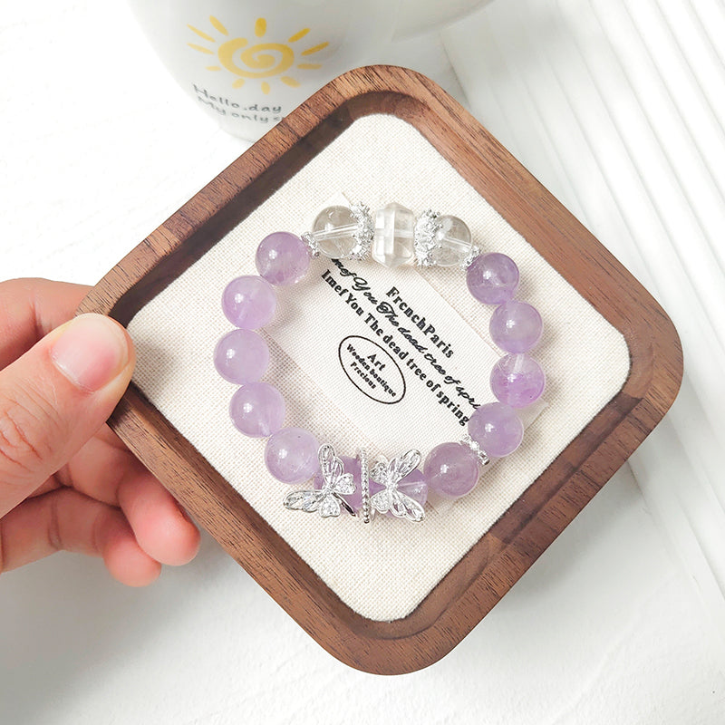 Lavender Amethyst Bracelet