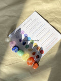 Chakra Stone set with card