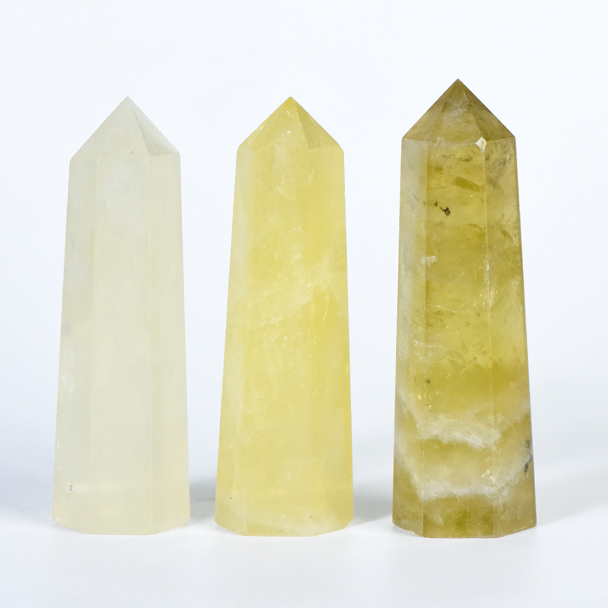 Natural Citrine Tower · Abundance, Confidence & Manifestation (8–9 cm)