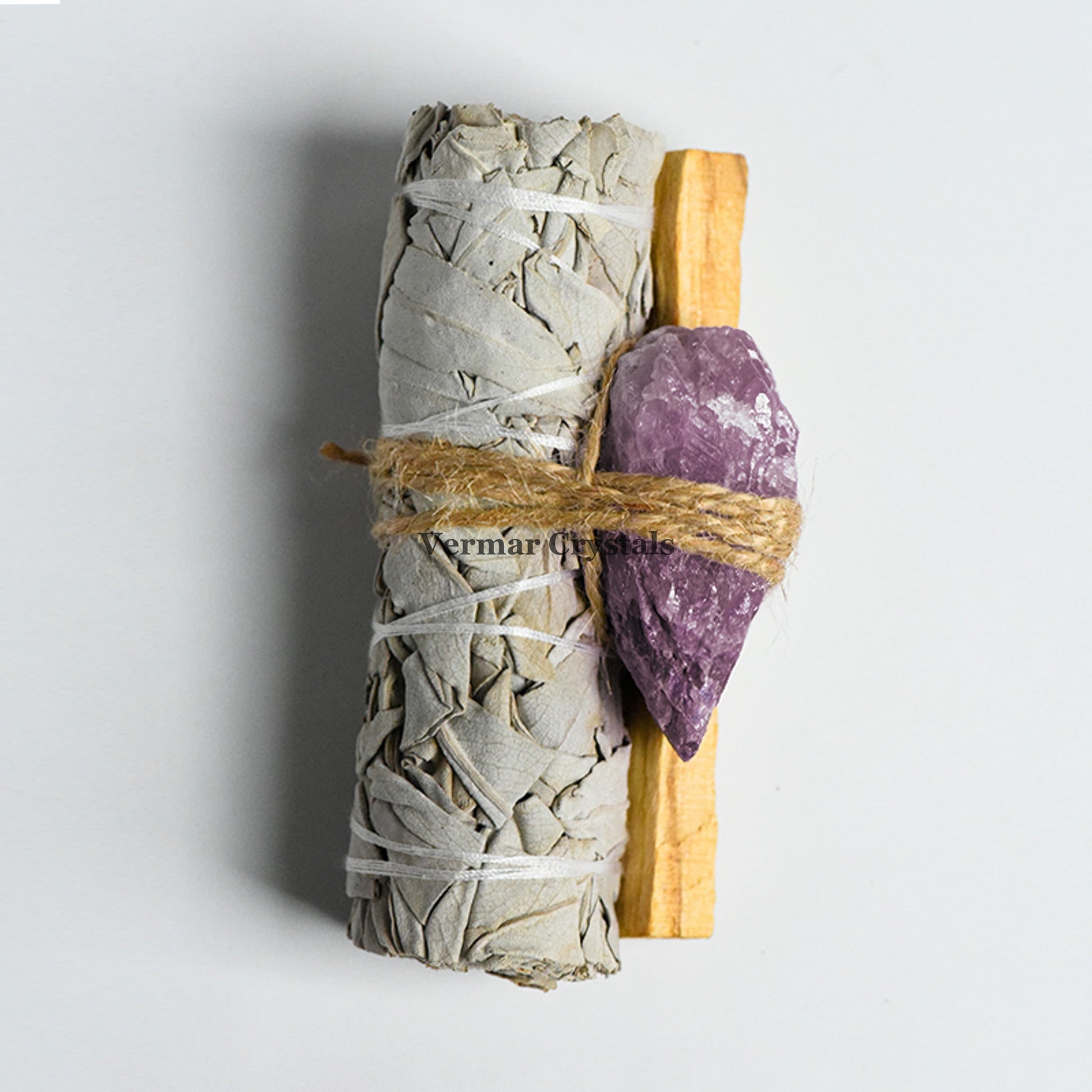 Sage, Palo Santo & Crystal Set